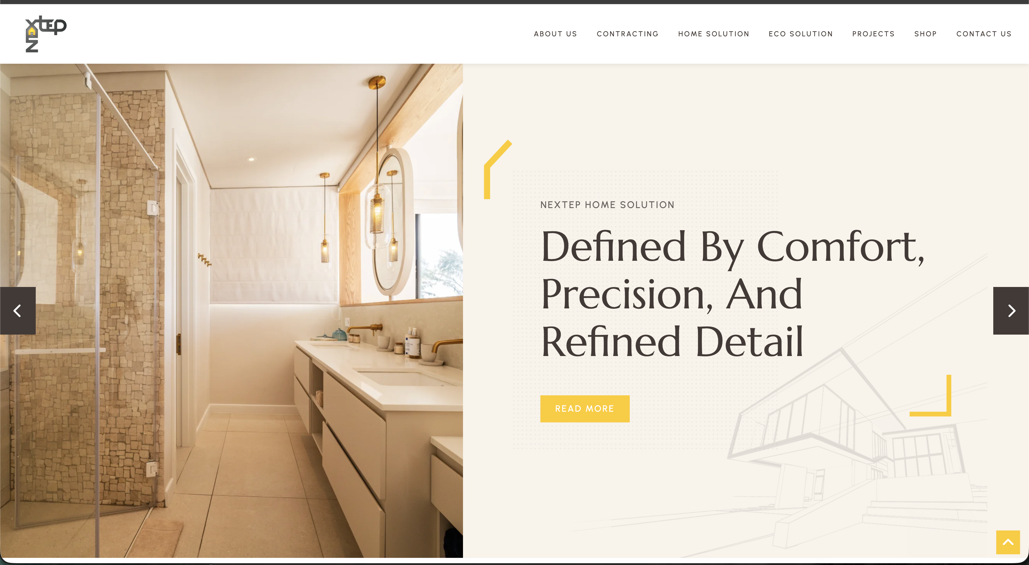 Nextep Home Solution Web app screenshot 1